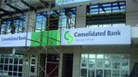 Exterior view of Consolidated bank, during a fit-out by Arcs Africa Architects in Nairobi
