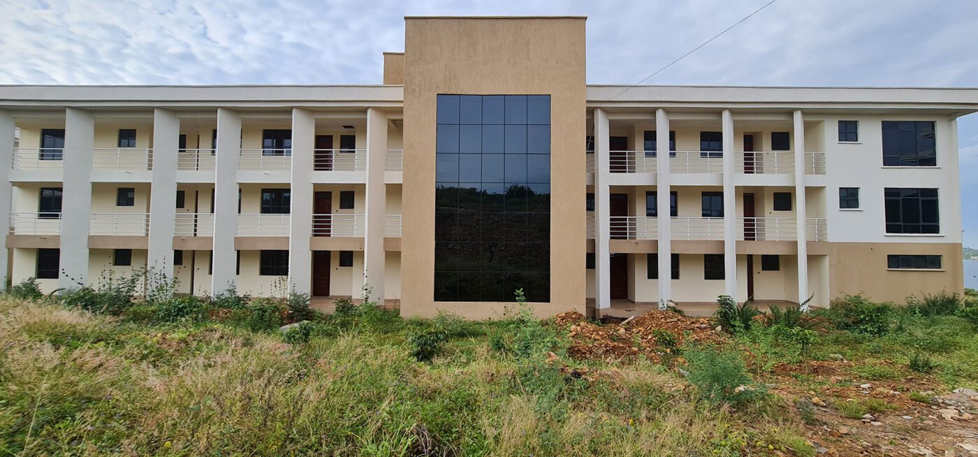 Exterior view of the Research Centre in Jaramogi Oginga Odinga university