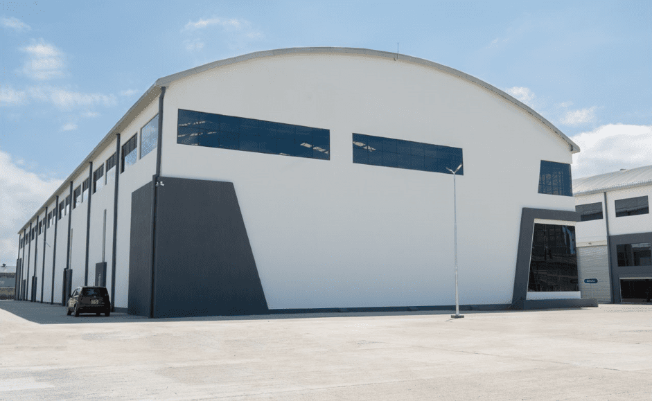 Warehouse of Mombasa road logistics park designed by Arcs Africa