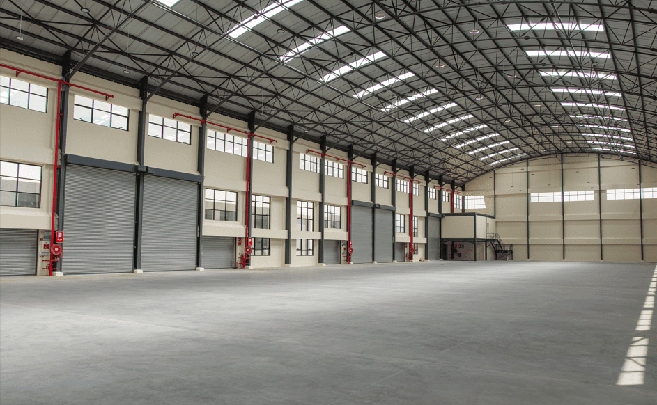Interior of Mombasa road logistics park designed by Arcs Africa