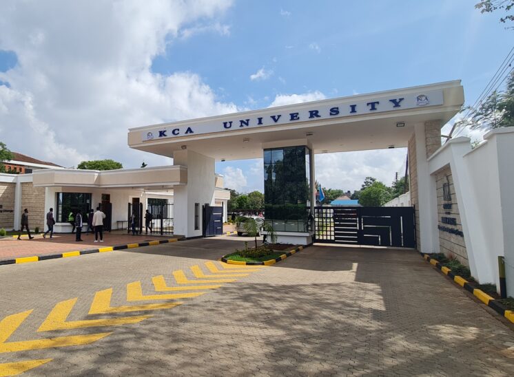KCA University entrance gate, designed by Arcs Africa Architects