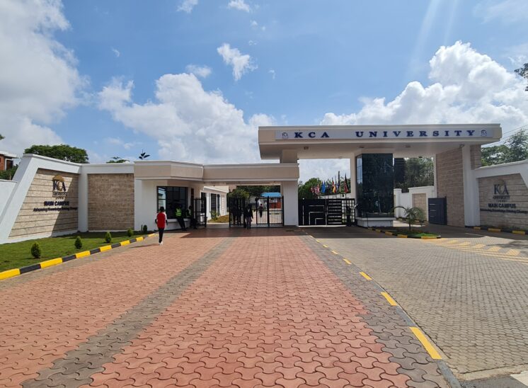 KCA University entrance gate, designed by Arcs Africa Architects